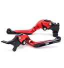 075 Mtls 001 F21 Y688 Cnc Adjustable Foldable Brake Clutch Levers Yamaha Yzf R1 1999 To 2001